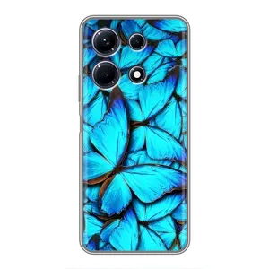 Силіконовий бампер з картинкою звірів для Infinix Note 30 (Крила метеликів)
