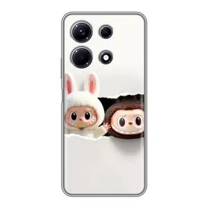 Чехол с принтом Лабубу для Infinix Note 30 (Фигурки Labubu)