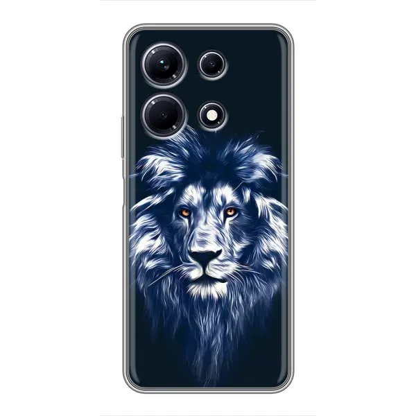 Чехол с рисунком «Лев - синий» для Infinix Note 30 Чехол с рисунком «Лев - синий» для Infinix Note 30