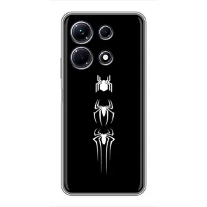 Чехол Супергерой Человека Паука на Infinix Note 30 (Лого паука)