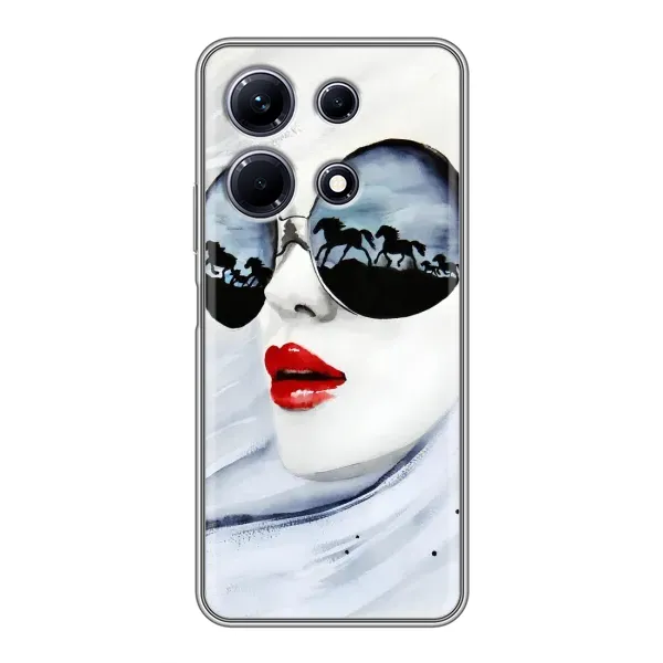 Чехол с рисунком «Любительница коней» для Infinix Note 30 Чехол с рисунком «Любительница коней» для Infinix Note 30