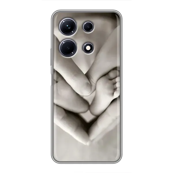 Чехол с рисунком «Любящие руки» для Infinix Note 30