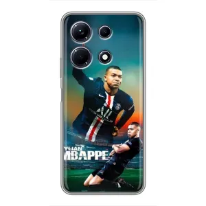 Чехол (TPU) с Футболистом на Infinix Note 30 (MBAPPE)