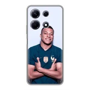 Чехол (TPU) с Футболистом на Infinix Note 30 (Мбаппешичка)