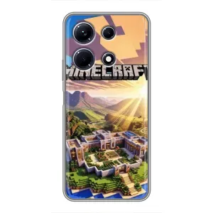 Чехол майнкрафт для Infinix Note 30 (MINECRAFT)