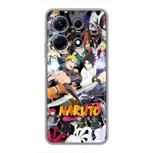 Купить Чехлы на телефон с принтом Anime для Infinix Note 30 (Наруто постер)