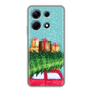 Чехол Новогодняя Елка на Infinix Note 30 (Новогодние подарки)