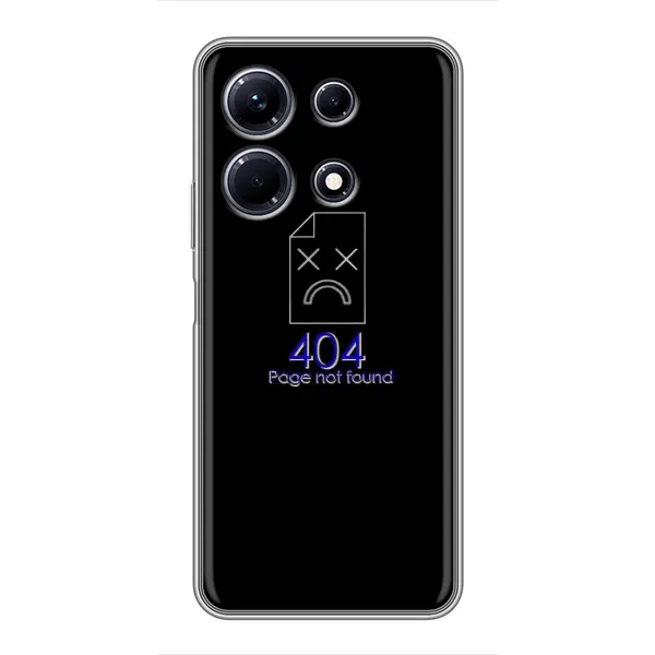 Чехол с рисунком «Ошибка 404» для Infinix Note 30