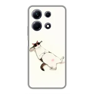 Чохол на тематику: Коти для Infinix Note 30 (Відпочинок)