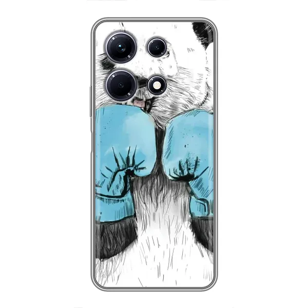 Чехол с рисунком «Панда боксер» для Infinix Note 30 Чехол с рисунком «Панда боксер» для Infinix Note 30