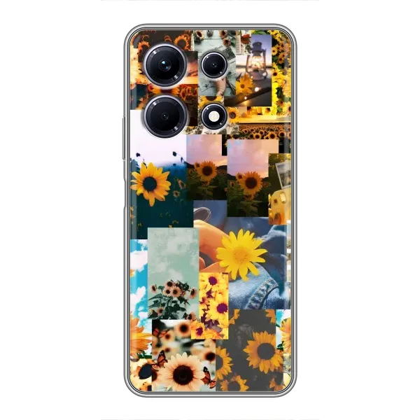 Чехол с рисунком «Подсолнуховый дизайн» для Infinix Note 30 Чехол с рисунком «Подсолнуховый дизайн» для Infinix Note 30