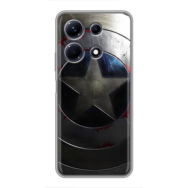 Чехол с рисунком «Ретро Щит Капитана» для Infinix Note 30 Чехол с рисунком «Ретро Щит Капитана» для Infinix Note 30