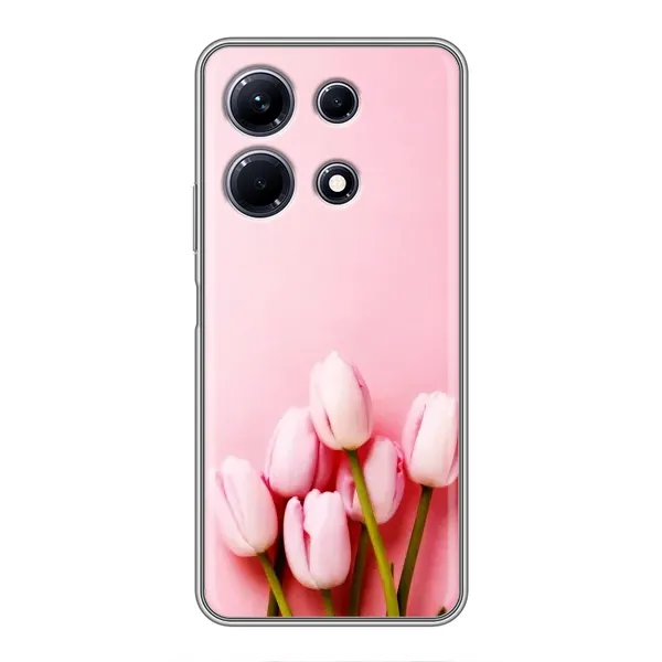 Чехол с рисунком «Розовые тюльпаны» для Infinix Note 30 Чехол с рисунком «Розовые тюльпаны» для Infinix Note 30