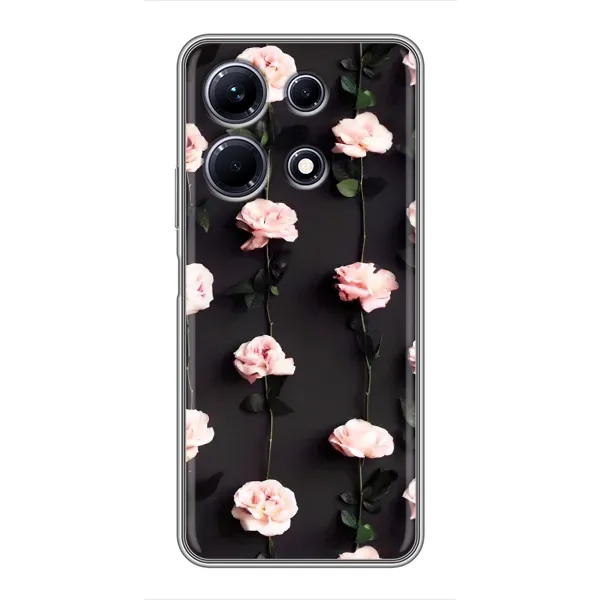 Чехол с рисунком «Розы» для Infinix Note 30