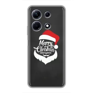 Чехол Санта Клаус для Infinix Note 30 (Санта Крисмас)