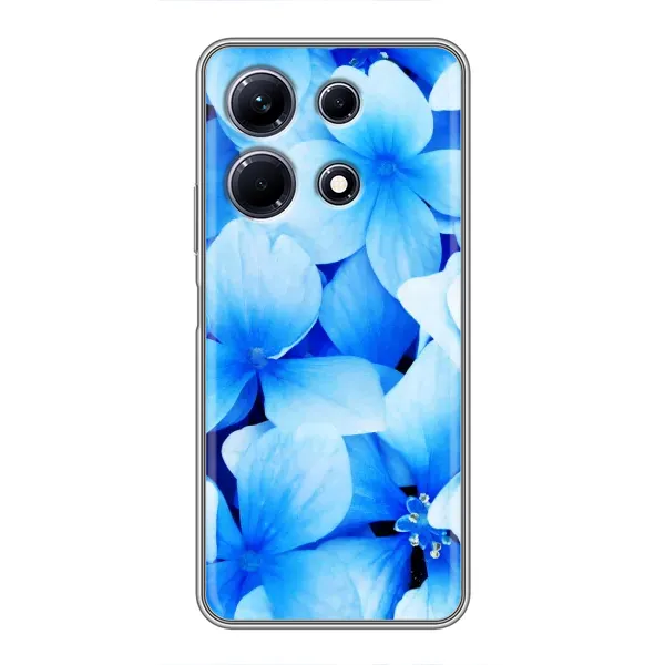 Чехол с рисунком «Синие цветы» для Infinix Note 30 Чехол с рисунком «Синие цветы» для Infinix Note 30