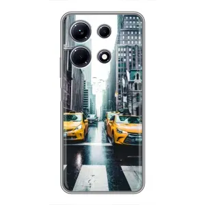 Силиконовый бампер (Работники) на Infinix Note 30 (Такси)