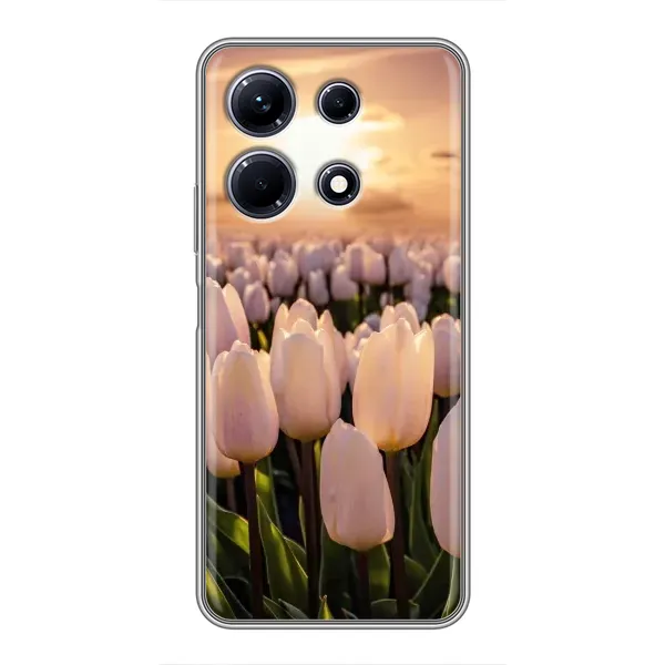 Чехол с рисунком «Закат с цветами» для Infinix Note 30 Чехол с рисунком «Закат с цветами» для Infinix Note 30