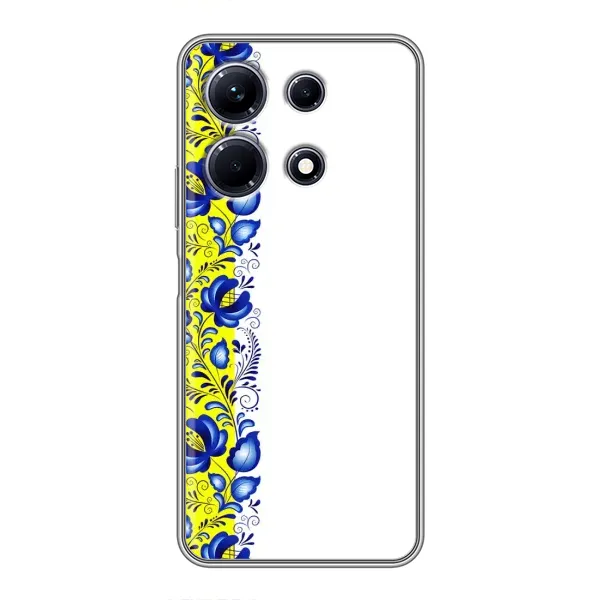 Чехол с рисунком «Желто-синяя вышиванка» для Infinix Note 30 Чехол с рисунком «Желто-синяя вышиванка» для Infinix Note 30