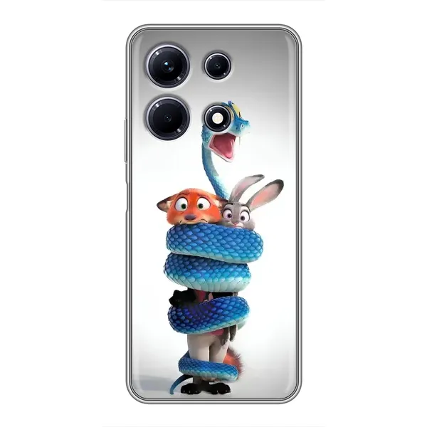 Чехол с рисунком «Змея Зоо» для Infinix Note 30