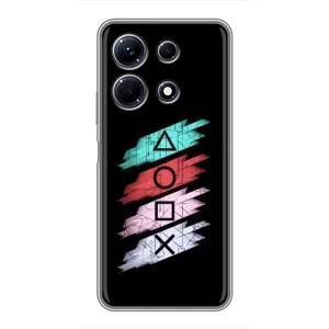 Чехол КИБЕРСПОРТ для Infinix Note 30 (Значки Sony)