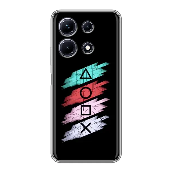 Чехол с рисунком «Значки Sony» для Infinix Note 30 Чехол с рисунком «Значки Sony» для Infinix Note 30