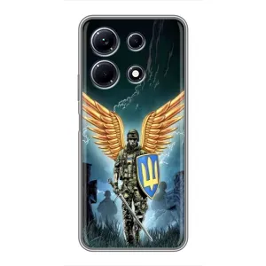 Патриотический Чехол для Infinix Note 30 (ЗСУ з крильями)