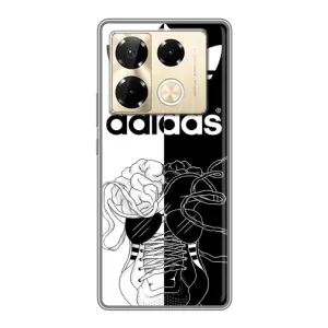 Чохол с стилі "Адідас" для Інфінікс Нот 40 Про (Adidas шнурки)