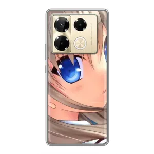 Чехол с персонажами АНИМЕ на Infinix Note 40 Pro (Аниме Шарлотта)