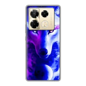 Чехол с Волком на Infinix Note 40 Pro (Арт-Волк)