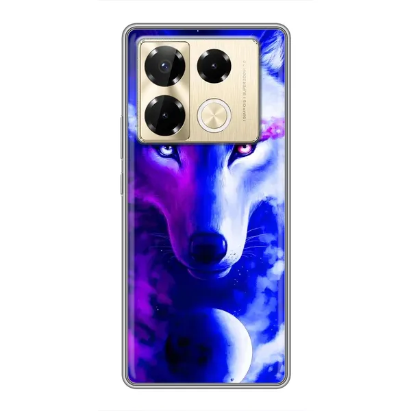 Чехол с рисунком «Арт-Волк» для Infinix Note 40 Pro Чехол с рисунком «Арт-Волк» для Infinix Note 40 Pro
