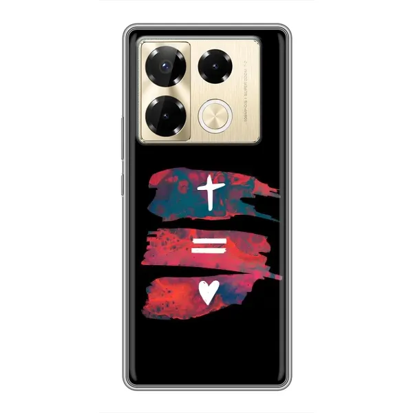 Чехол с рисунком «Атрибутика» для Infinix Note 40 Pro Чехол с рисунком «Атрибутика» для Infinix Note 40 Pro