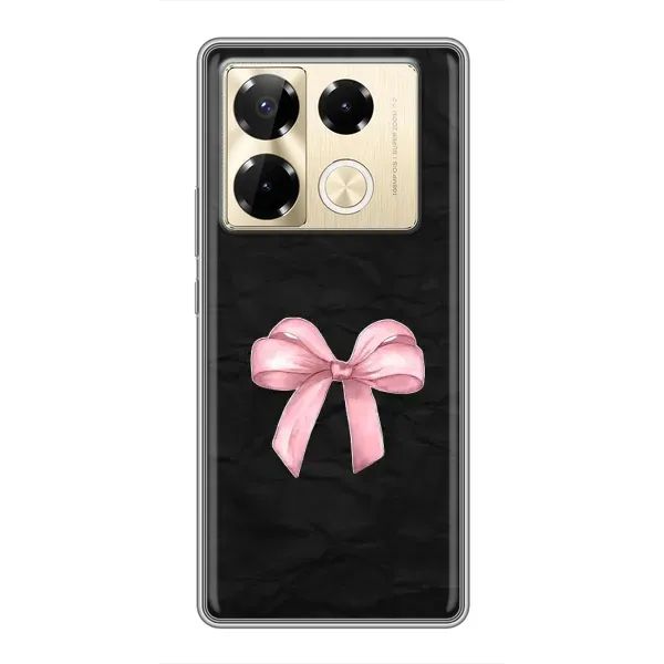 Чехол с рисунком «Бантик» для Infinix Note 40 Pro Чехол с рисунком «Бантик» для Infinix Note 40 Pro
