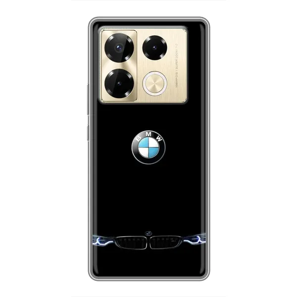 Чехол с рисунком «Черный BMW» для Infinix Note 40 Pro Чехол с рисунком «Черный BMW» для Infinix Note 40 Pro