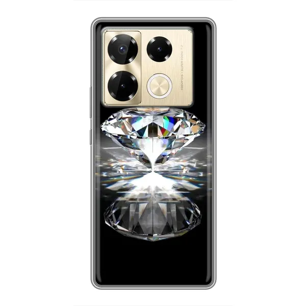 Чехол с рисунком «Бриллиант» для Infinix Note 40 Pro Чехол с рисунком «Бриллиант» для Infinix Note 40 Pro