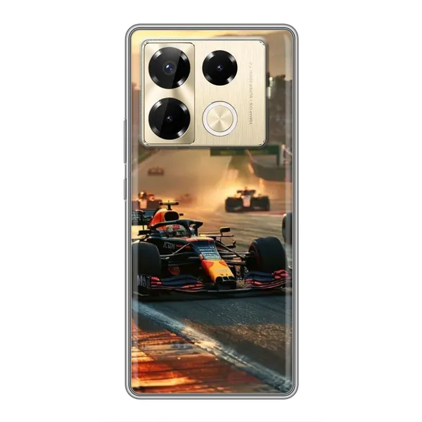 Чехол с рисунком «Чемпионат ф1» для Infinix Note 40 Pro Чехол с рисунком «Чемпионат ф1» для Infinix Note 40 Pro