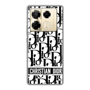 Чехол (Dior, Prada, YSL, Chanel) для Infinix Note 40 Pro (Christian Dior)