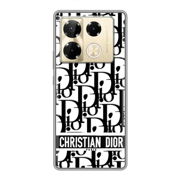 Чехол с рисунком «Christian Dior» для Infinix Note 40 Pro Чехол с рисунком «Christian Dior» для Infinix Note 40 Pro