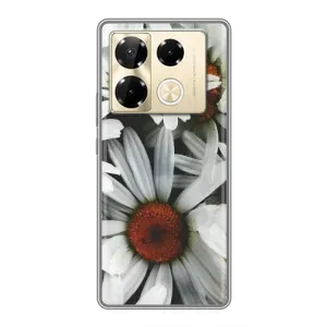 Чохол з ромашками на Infinix Note 40 Pro (Квіти Ромашки)