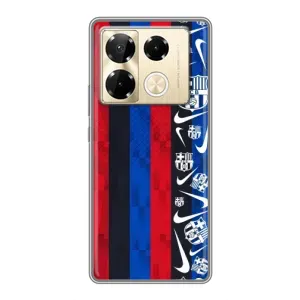 Чехол для Infinix Note 40 Pro (Барселона) (Фанат Барсы)