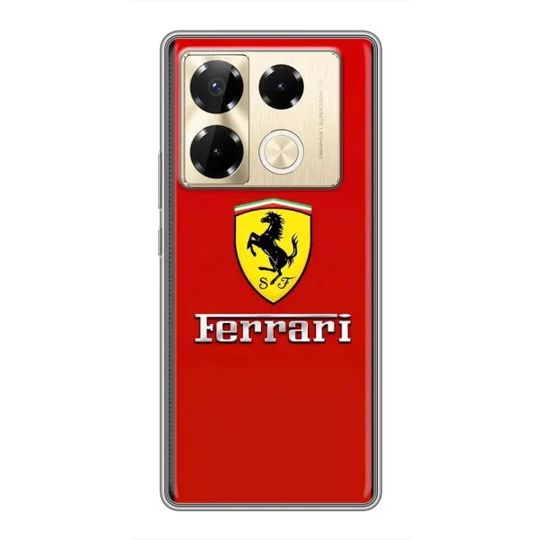 Чехол с рисунком «Ferrari Logo» для Infinix Note 40 Pro Чехол с рисунком «Ferrari Logo» для Infinix Note 40 Pro