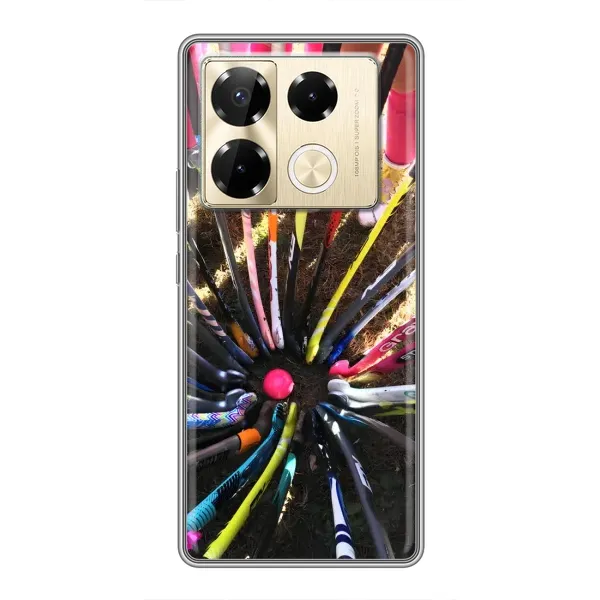 Чехол с рисунком «Флорбол» для Infinix Note 40 Pro Чехол с рисунком «Флорбол» для Infinix Note 40 Pro