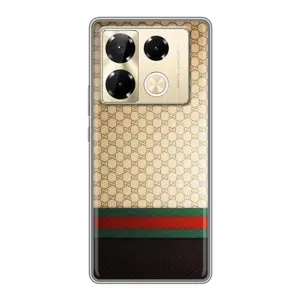 Чохли бренд ГУЧЧІ для Infinix Note 40 Pro (Фон Гуччі)