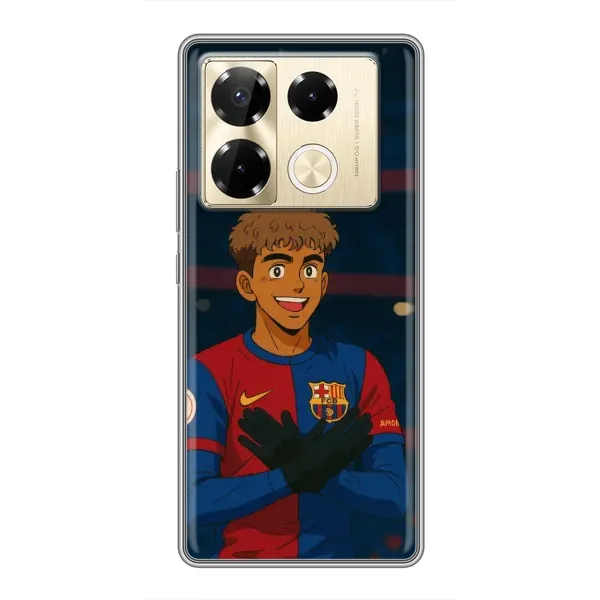 Чохол з малюнком «Футболіст Ямаль» для Infinix Note 40 Pro Чохол з малюнком «Футболіст Ямаль» для Infinix Note 40 Pro