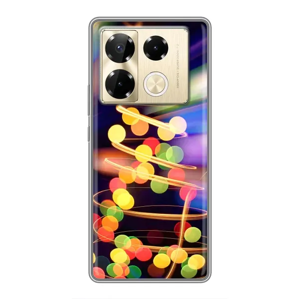 Чехол с рисунком «Гирлянды» для Infinix Note 40 Pro Чехол с рисунком «Гирлянды» для Infinix Note 40 Pro