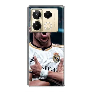 Чохол (TPU) з Футболістом на Infinix Note 40 Pro (Гол Мбаппе)