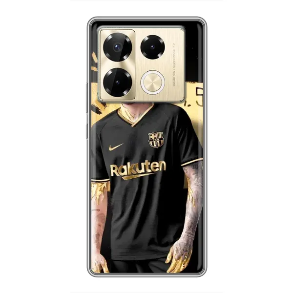 Чехол с рисунком «Gold Neymar» для Infinix Note 40 Pro Чехол с рисунком «Gold Neymar» для Infinix Note 40 Pro