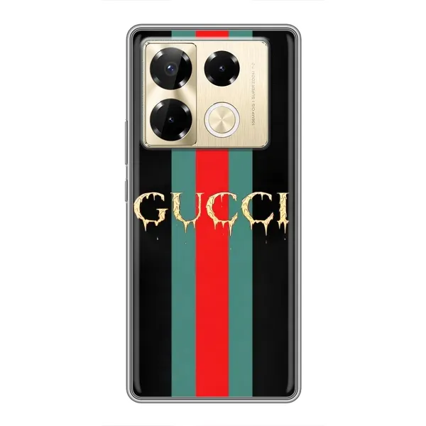 Чехол с рисунком «GUCCI» для Infinix Note 40 Pro Чехол с рисунком «GUCCI» для Infinix Note 40 Pro