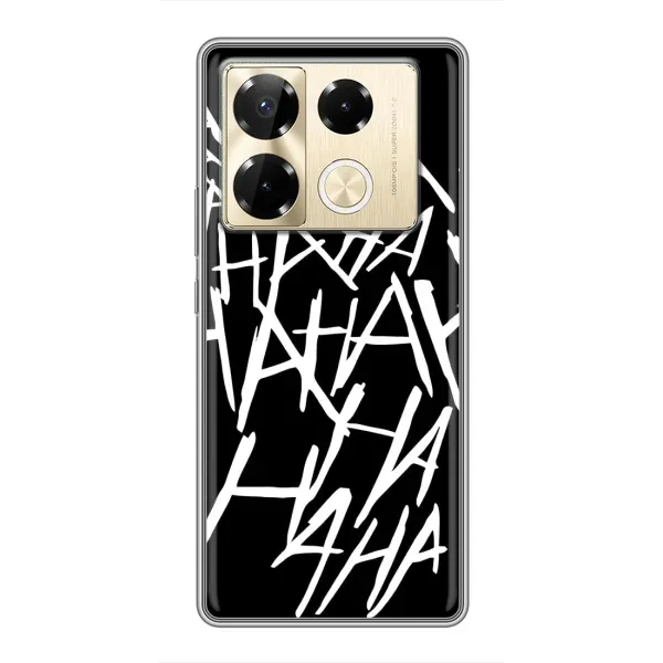 Чехол с рисунком «Хахаха» для Infinix Note 40 Pro Чехол с рисунком «Хахаха» для Infinix Note 40 Pro