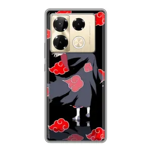 Чехлы с картинкой Итачи Учиха на Infinix Note 40 Pro (Итачи облако)